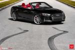 Audi S5 Cabriolet on Vossen Wheels (VFS10) 2017 года